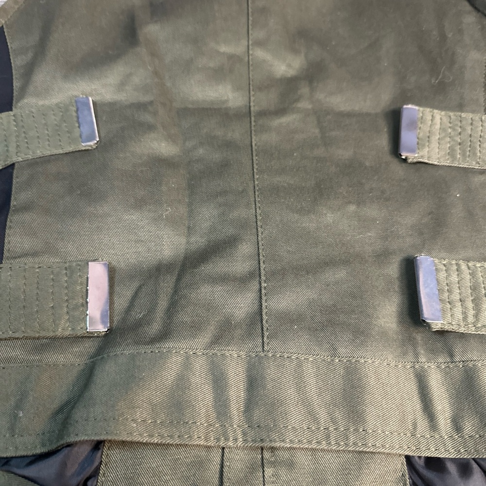 Women's Olive and Black Tactical Vest - Picture 9 of 10